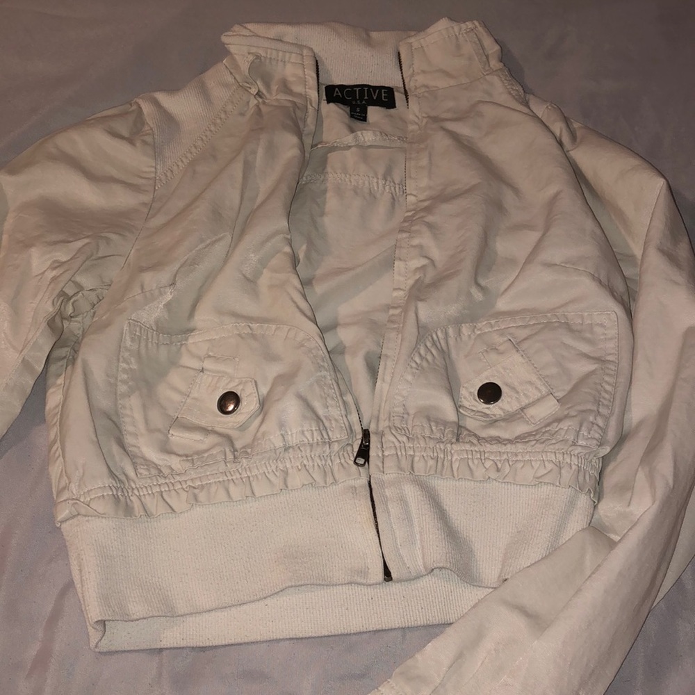 White jacket